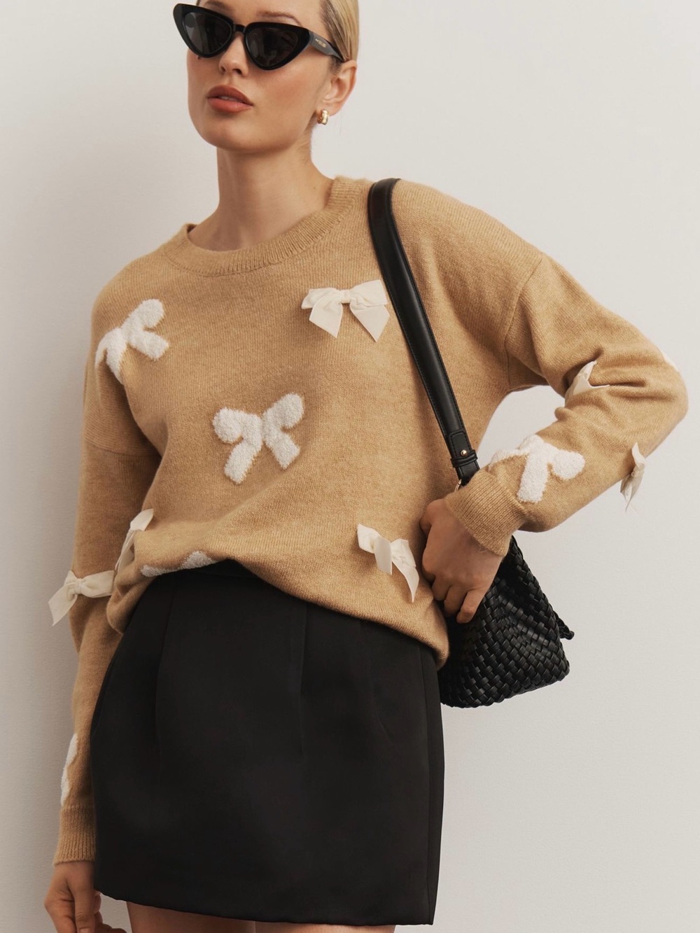 Maeve 3D Bow Sweater